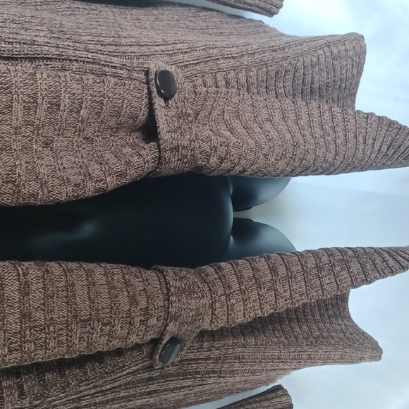 Willow bay cotton blend open cardigan sweater - Picture 3 of 6